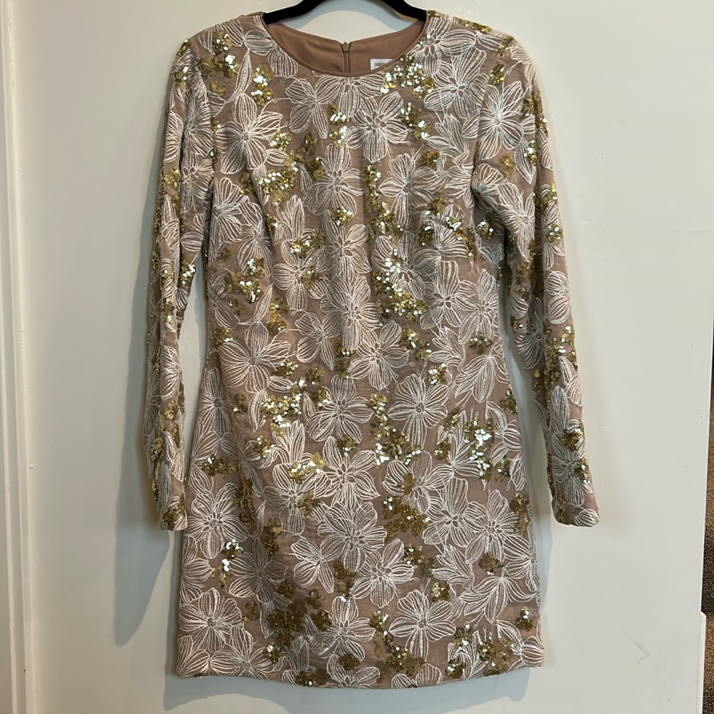 Dress the Population Sequin Embellished Dress